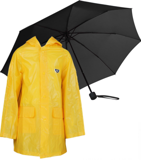 Raincoats and Umbrellas