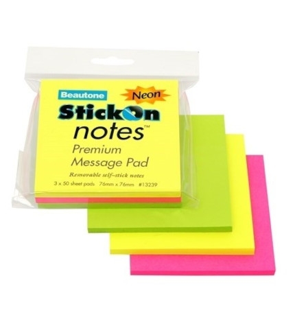 Sticky Notes/System Cards