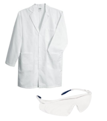 Lab Coats and Safety Glasses