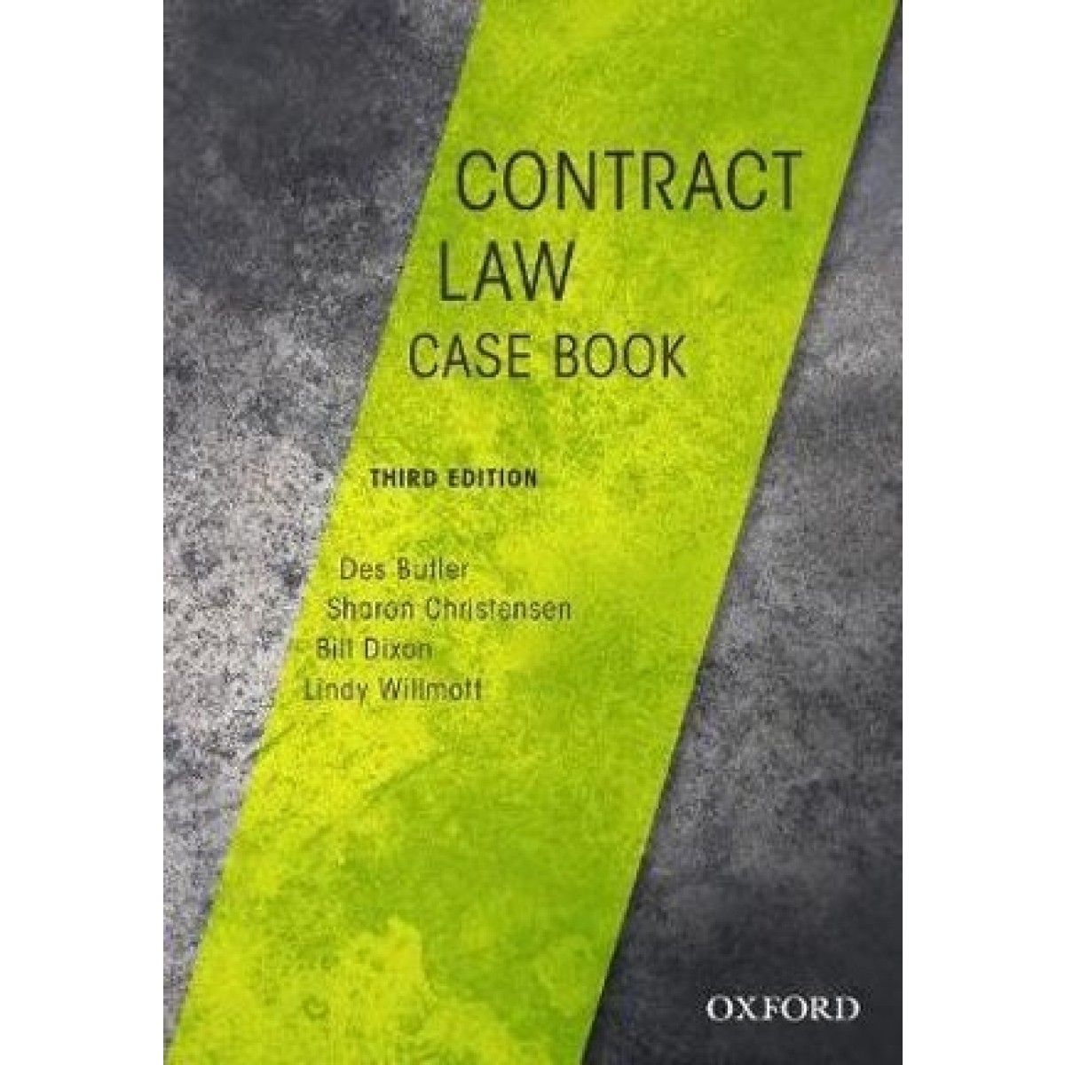 Oxford University Press Contract Law Case Book School Locker