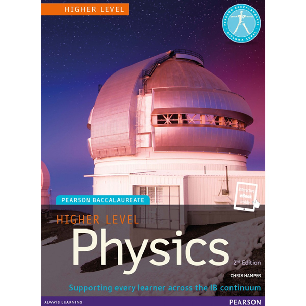 Physics higher Level IB book. High Level physics.