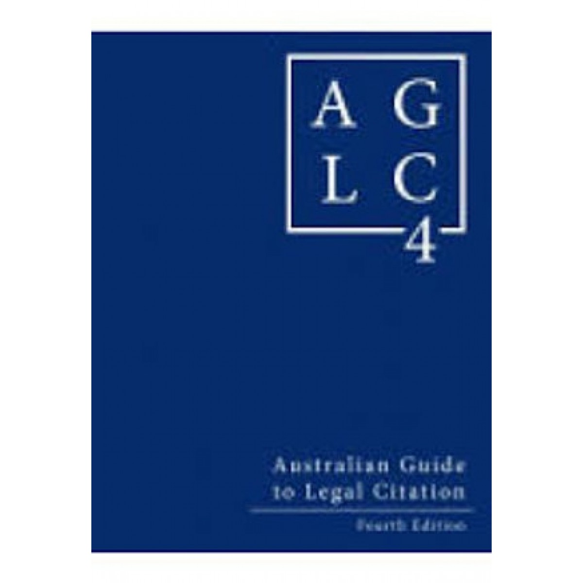 Australian Guide to Legal Citation 4 The School Locker