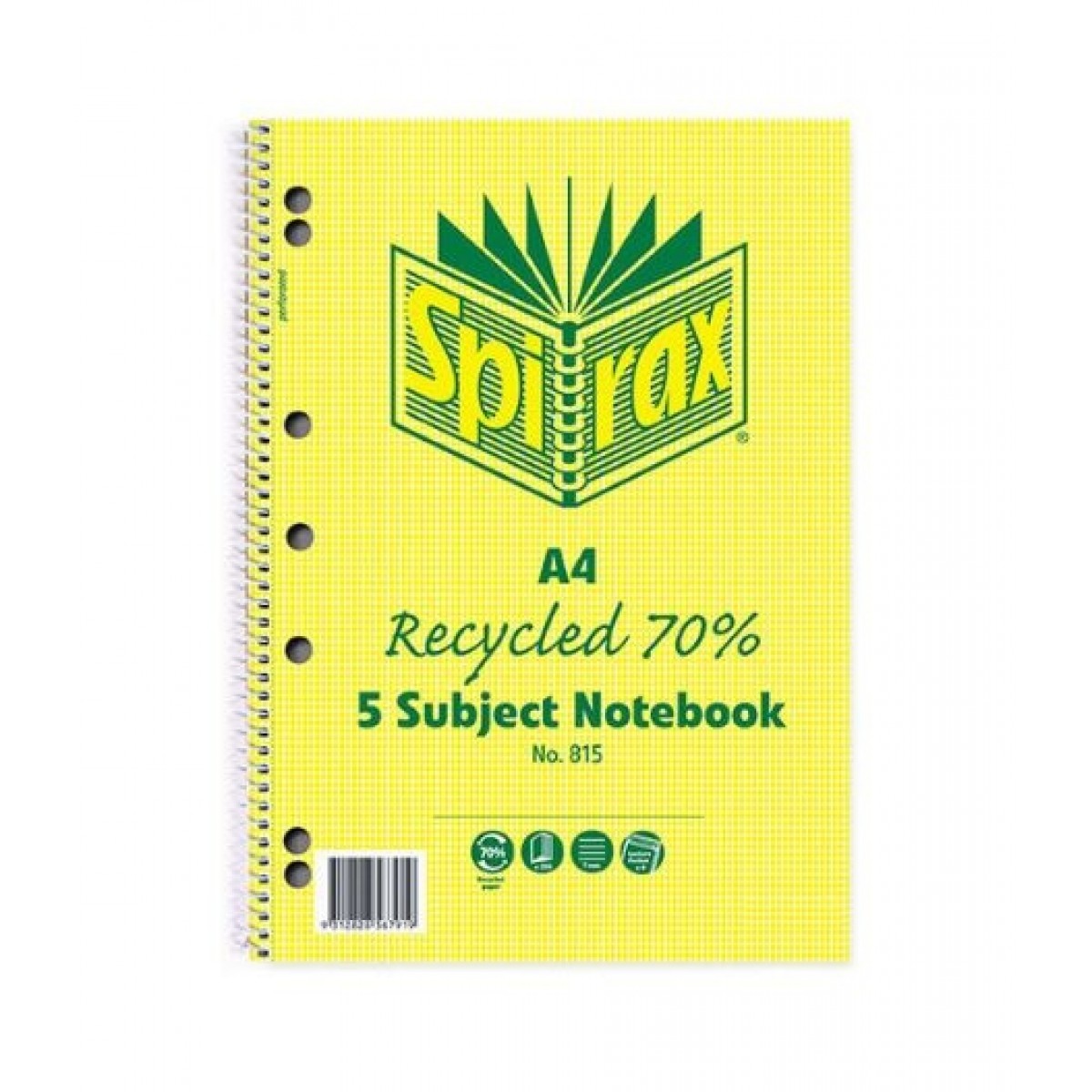 spirax notebook 5 subject