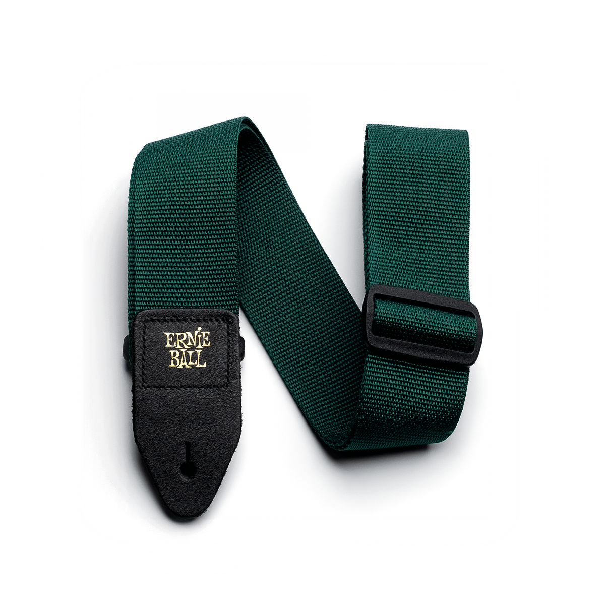 Ernie Ball Guitar Straps Polypro Forest Green School Locker