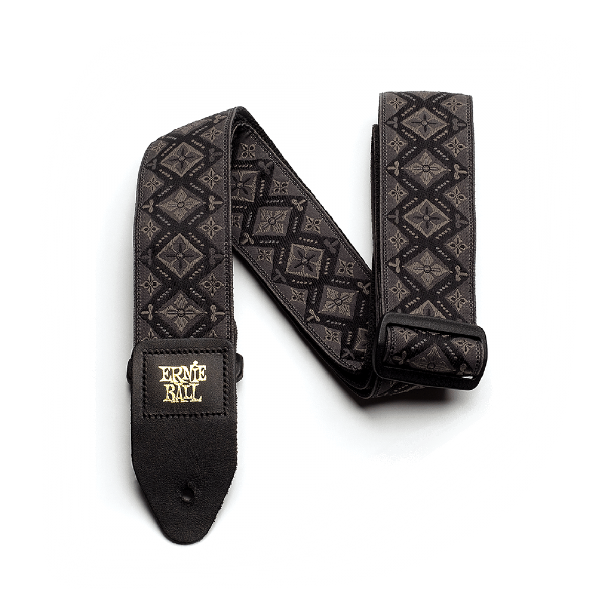 Ernie Ball Polypro Guitar Strap in Regal Black School Locker