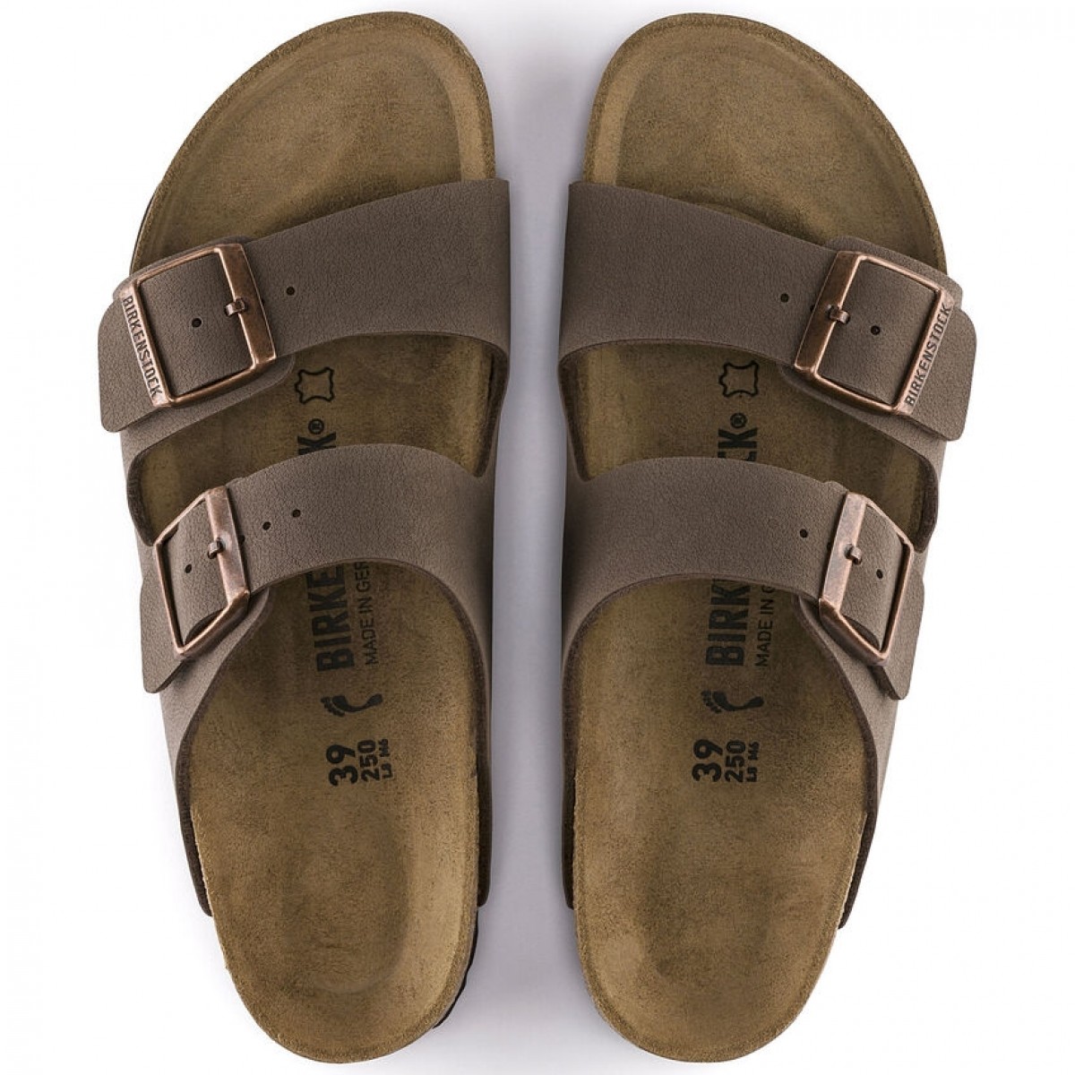 Birkenstock Arizona Birkibuc Mocca School Locker