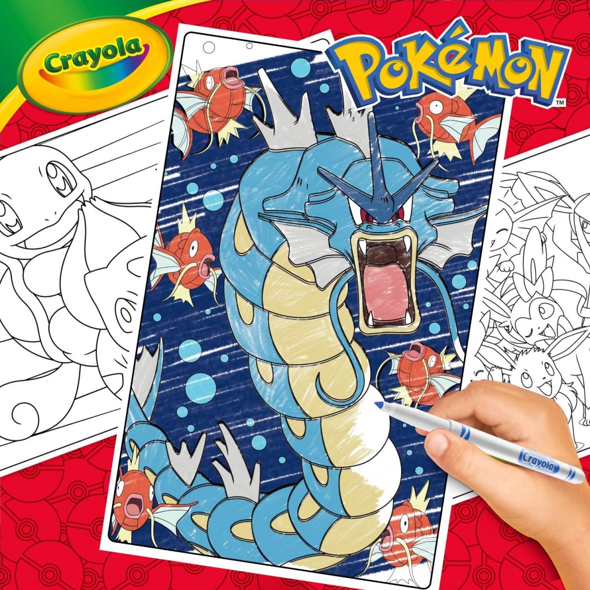 Crayola Giant Colouring Pages Pokemon School Locker