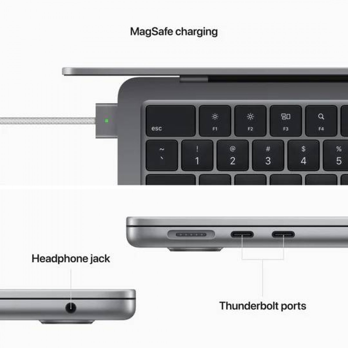 Apple MacBook Air 13.6inch M2/8GB/512GB SSD - Space Grey