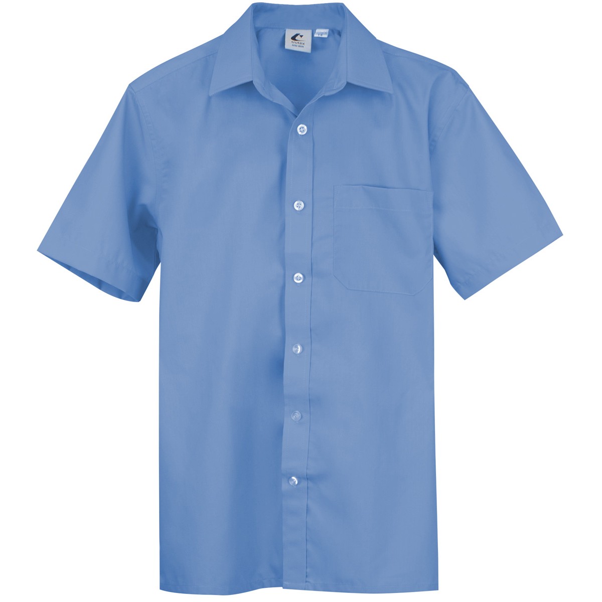 Boys Shirt Short Sleeve - Dark Blue 2 Pack - School Locker