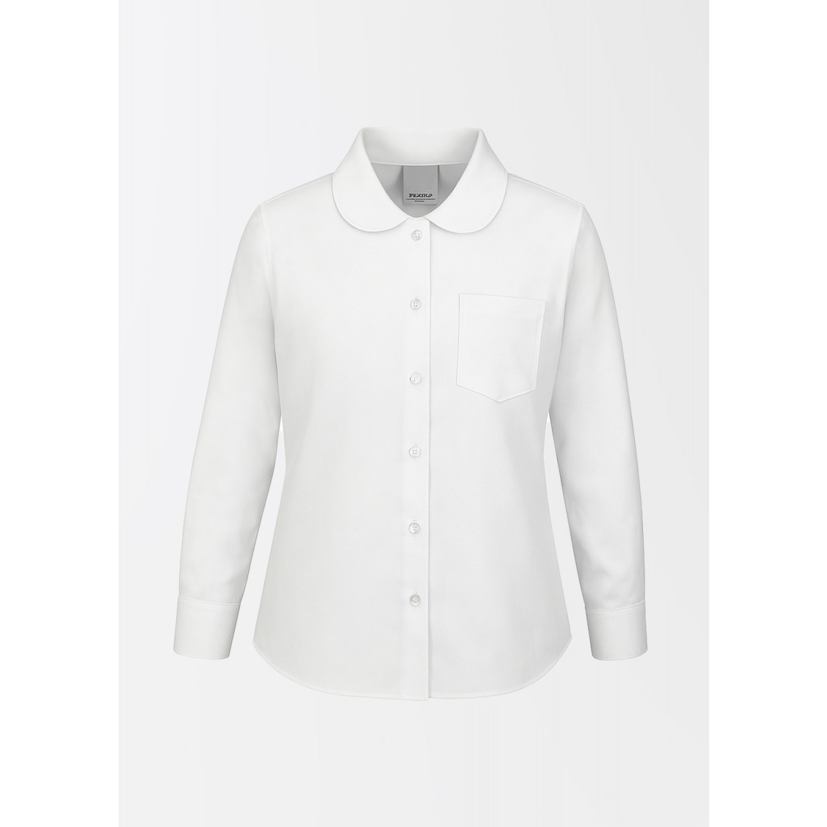 Blouse Peter Pan L/S White - School Locker