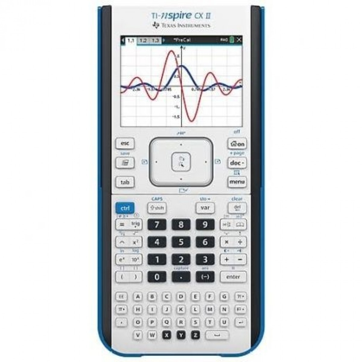 Texas Inst Nspire CX II CAS Graphing Calculator 