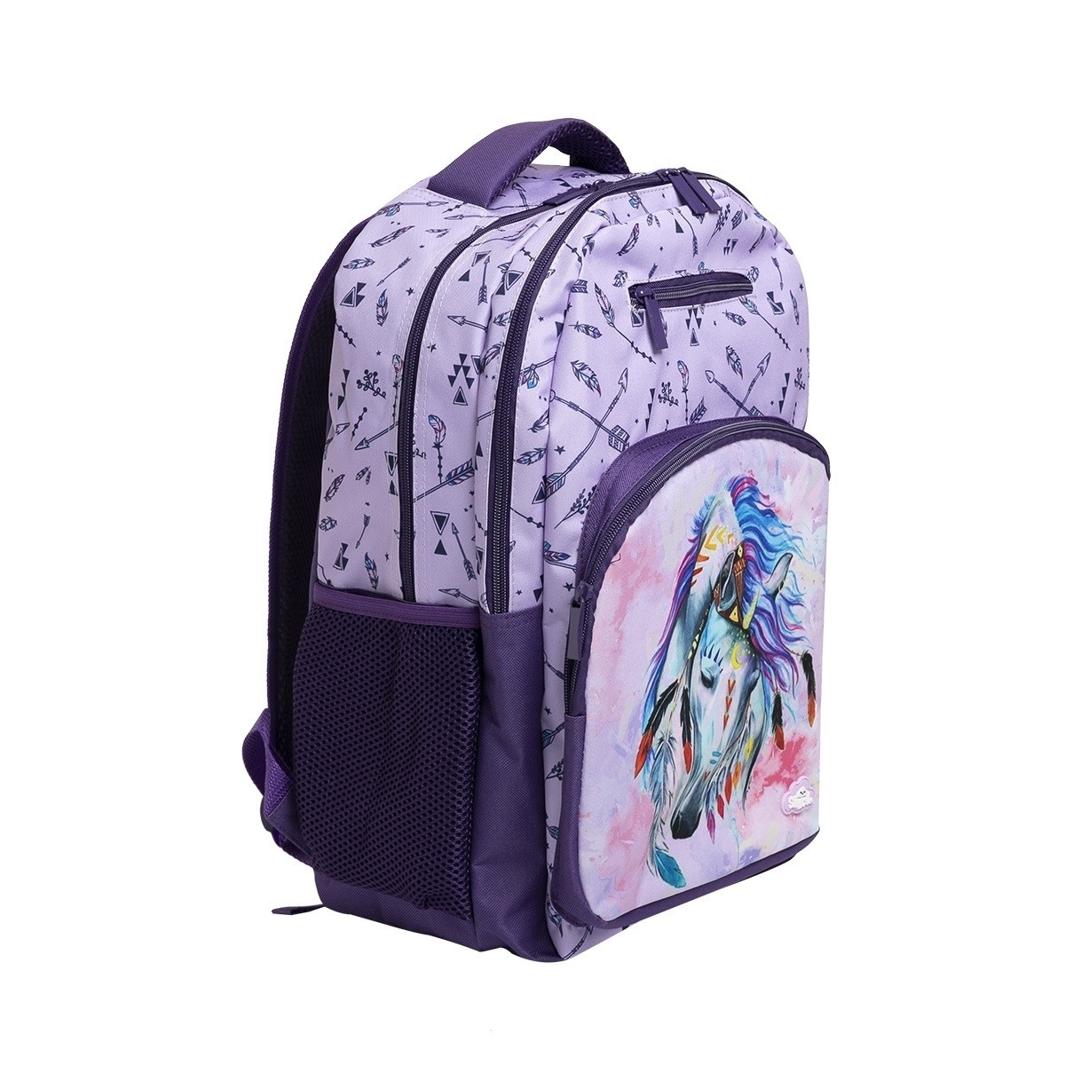 Triple Backpack - Dreamcatcher Horse - School Locker