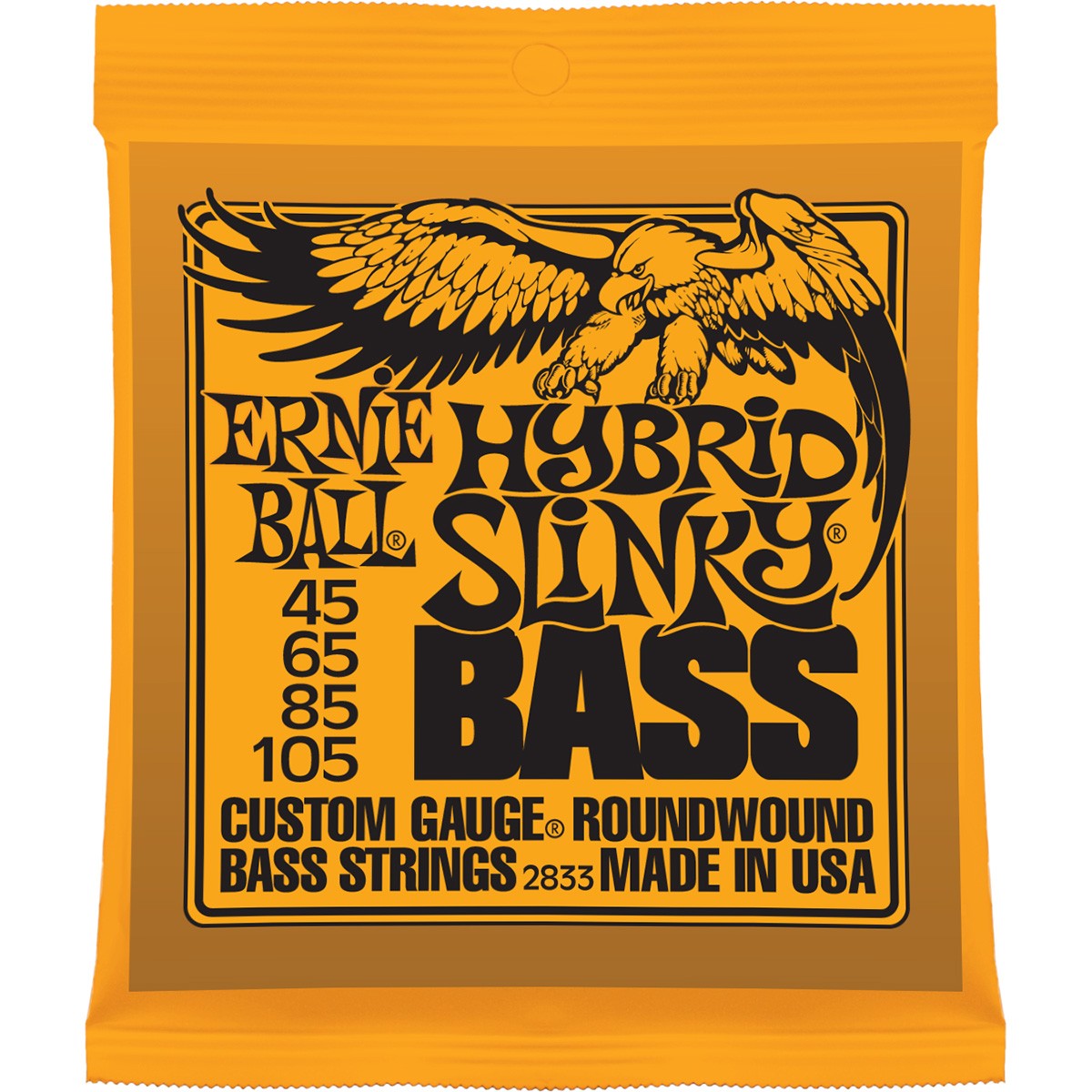 Ernie Ball Bass Strings Electric 45/105 Hybrid Slinky School Locker