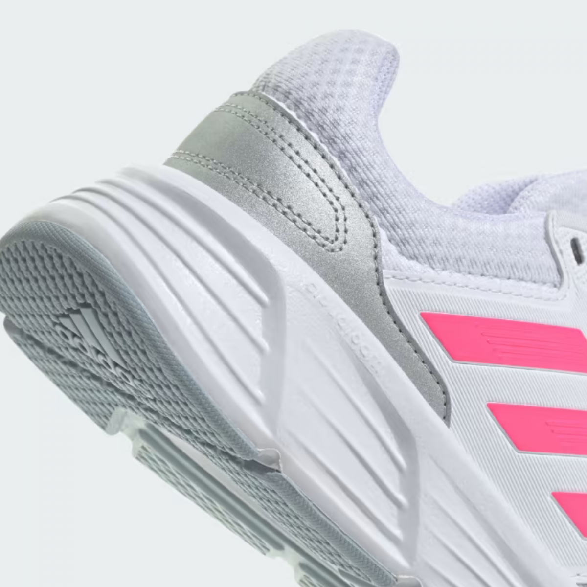 Adidas Womens GALAXY 6 WHT PNK School Locker