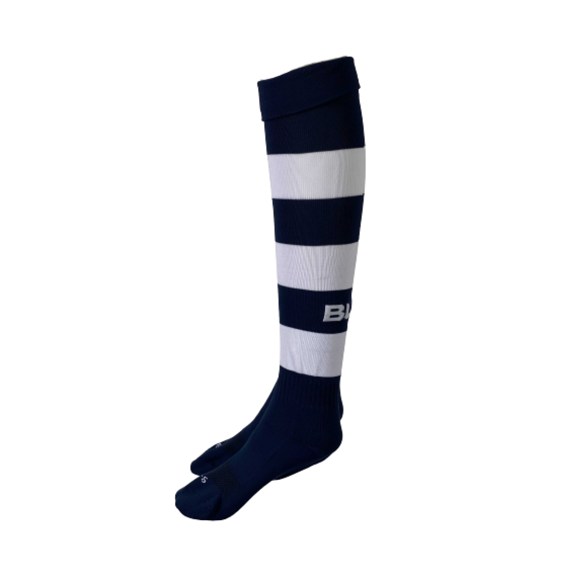BLK TEK Sock Striped Navy/White - School Locker