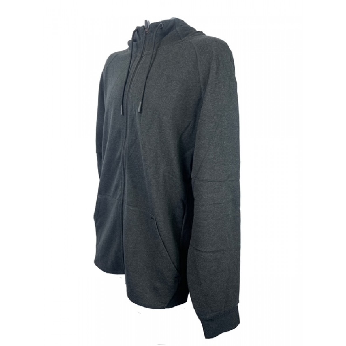 BLK Jacket Zip Hoodie Mens Essential Dark Grey - School Locker