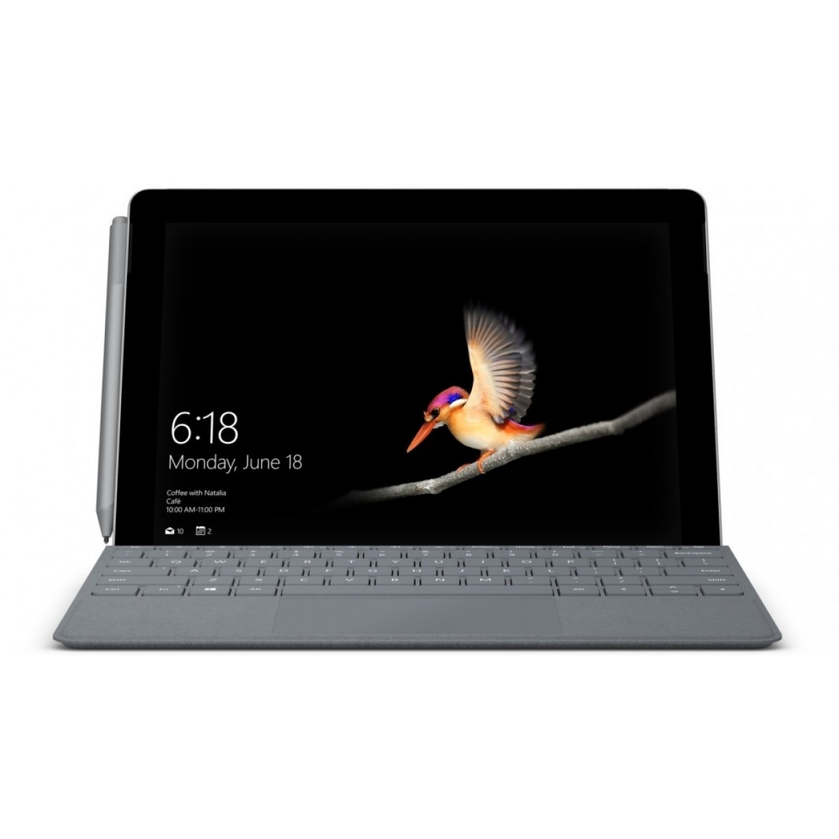 Surface Go Signature Type Cover - Platinum - School Locker