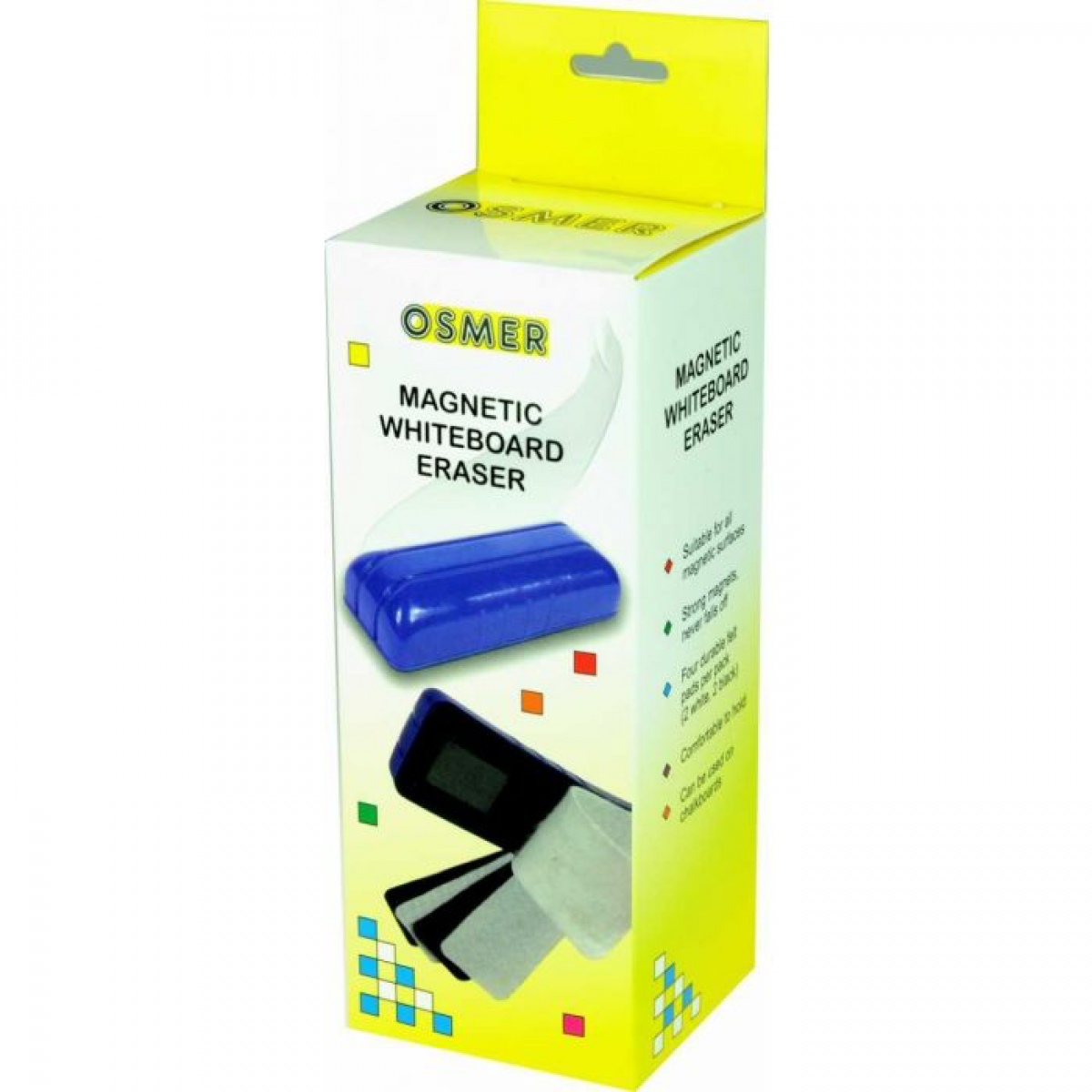 Osmer Whiteboard Eraser Large 4 Eraser PADS School Locker