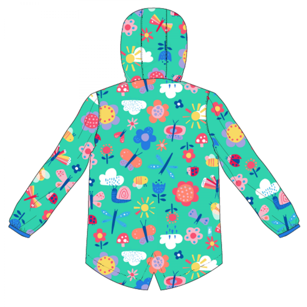 Spencil Raincoat Bee Happy School Locker