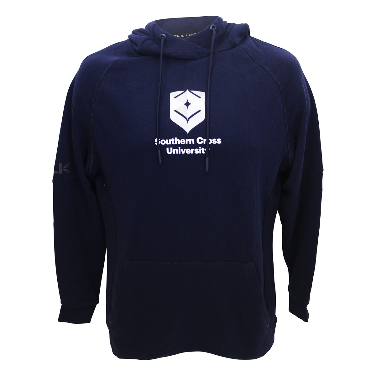 SCU Mens Pullover Hoodie Navy School Locker