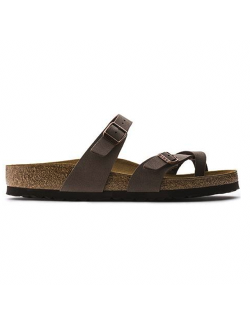 Birkenstock mayari cross strap sandals mocha discount