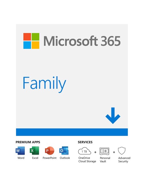 Microsoft M365 Family 1YR POSA AUS - School Locker
