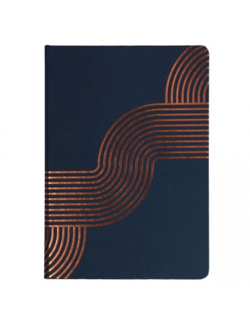 Collins Debden Vanguard Ruled A6 Notebook Curve Des. School Locker