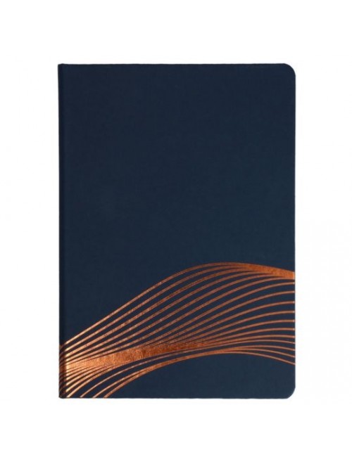 Collins Debden Vanguard Ruled A6 Notebook Wave Des. School Locker