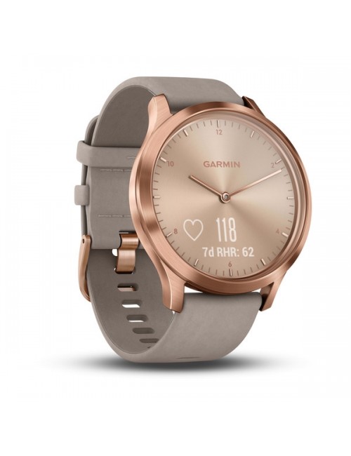 Garmin vivomove hr rose gold black sale