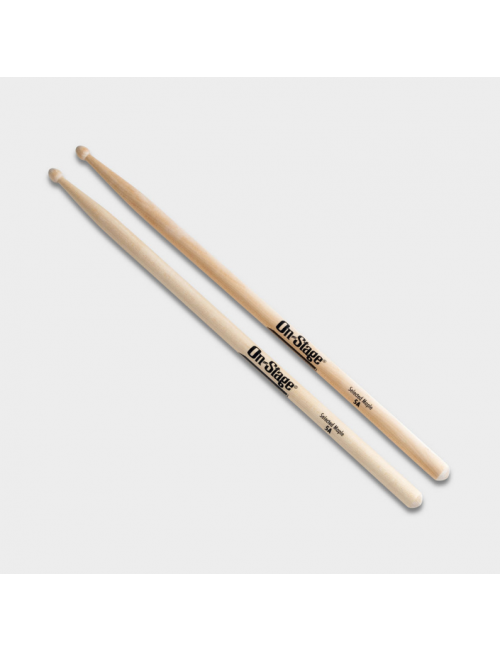 On-Stage - Hickory Drum Sticks (5A, Nylon Tip, 12pr) - On-Stage