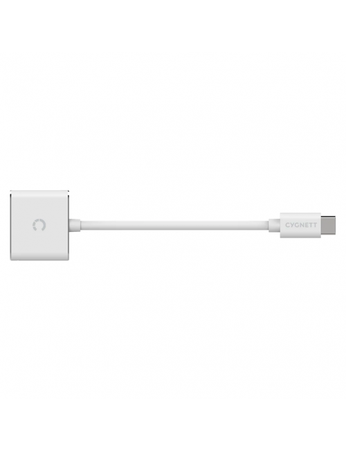 3.5mm (F) & USBC (F) to USBC (M) Audio Adapter with fast