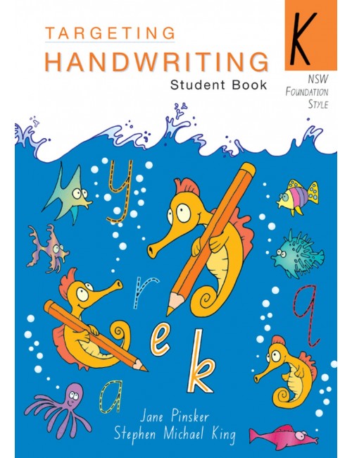 Pascal Press Targeting Handwriting Student Book K NSW - School Locker