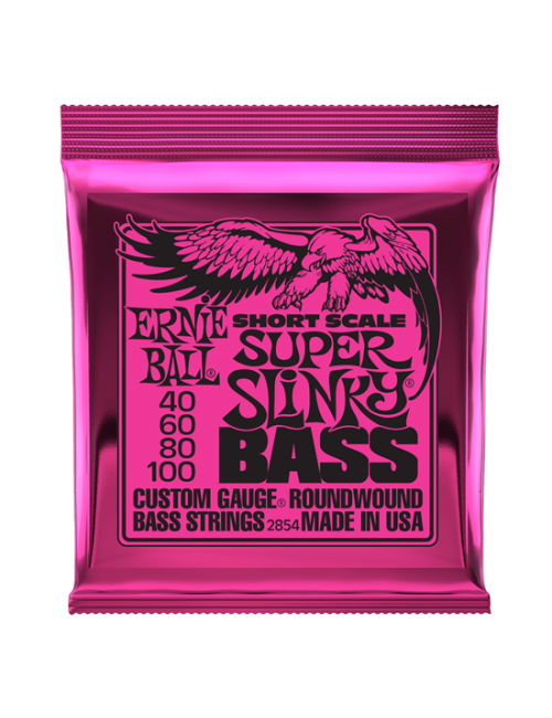 Ernie Ball Super Slinky Short Scale Bass Strings School Locker