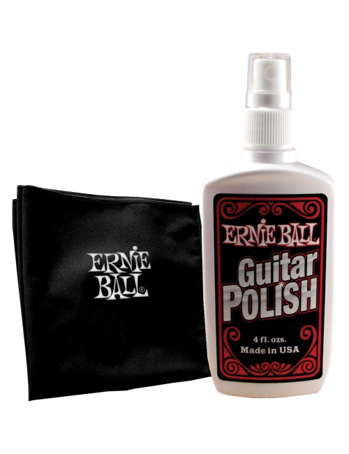 Ernie Ball Guitar Polish & Cloth School Locker