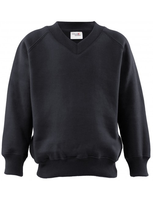 V neck 2024 black jumper school