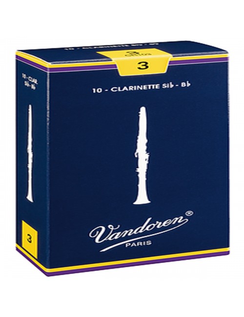 Vandoren Reed Card of 3 Grade 2.5 School Locker