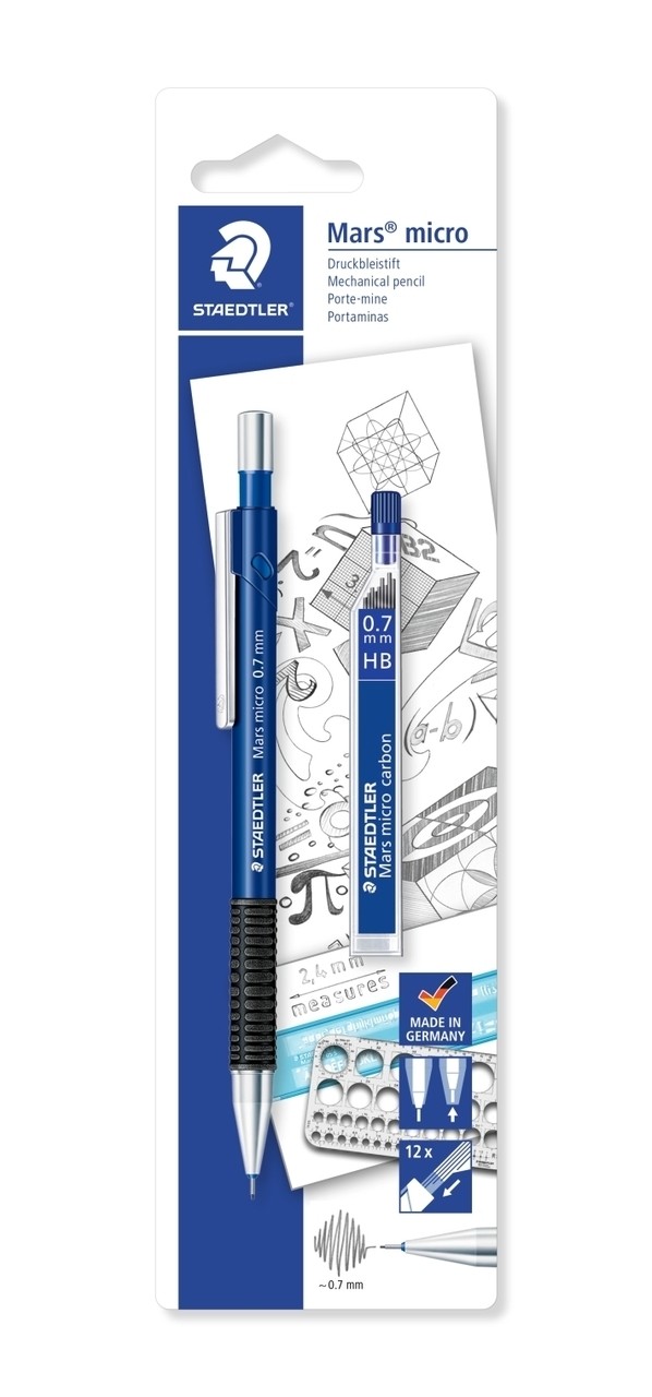 Staedtler Pencil Staedtler Mechanical 0.7mm + leads School Locker