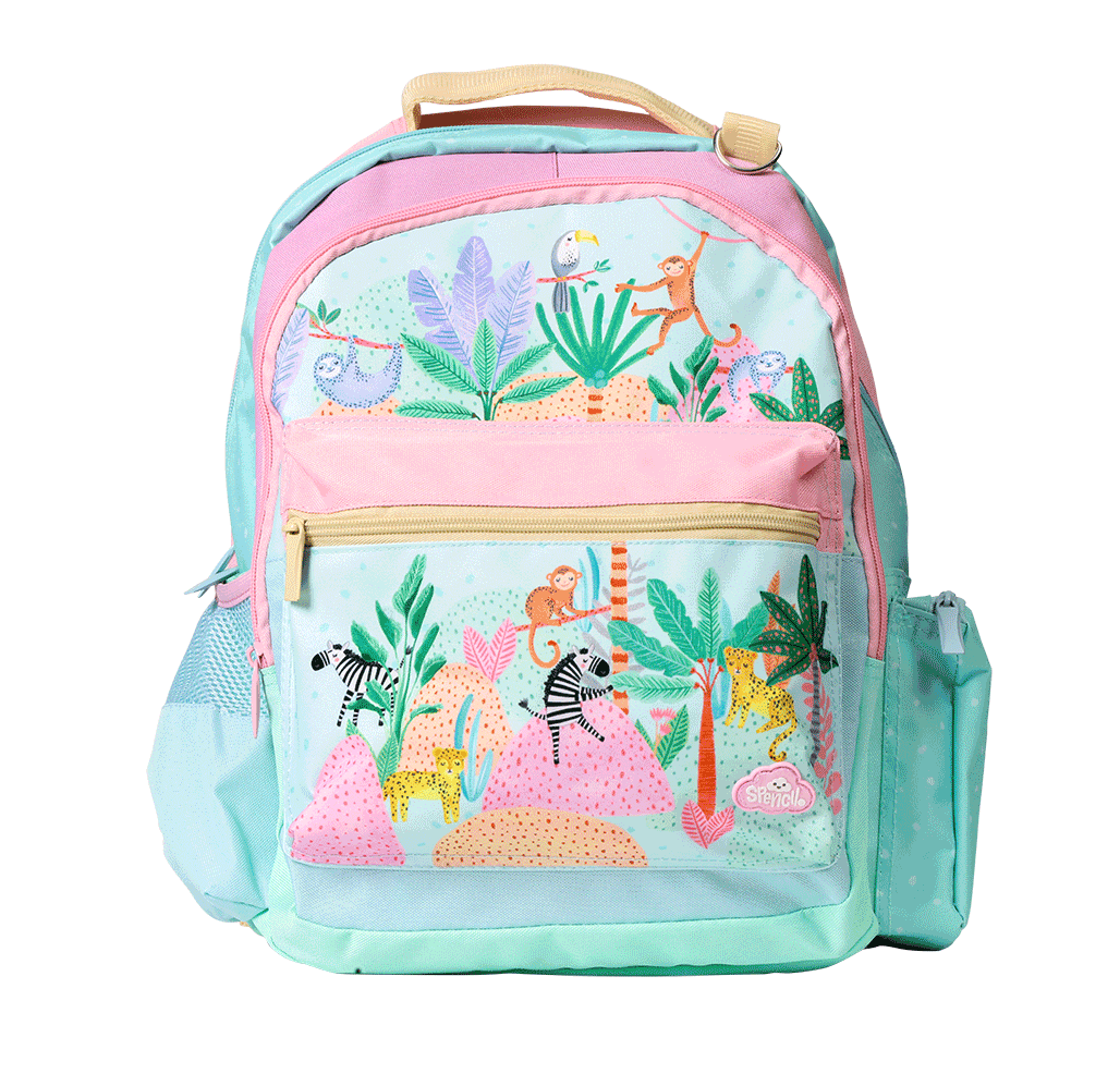 Spencil Little Kids Backpack - Wild Things - School Locker