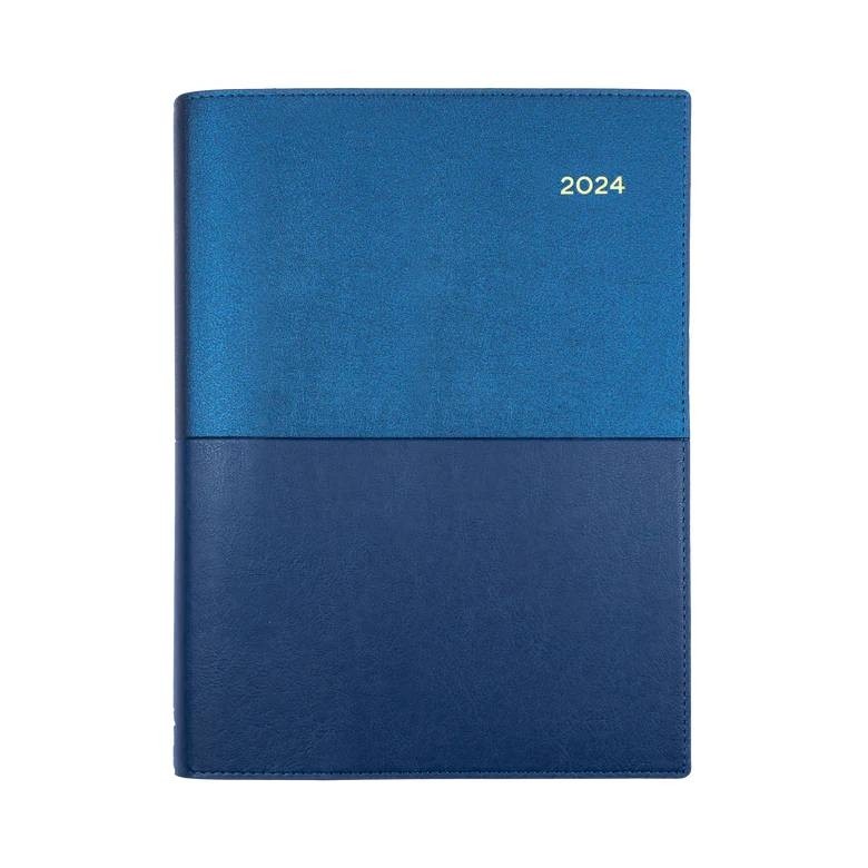 Collins Debden Diary 2024 A5 Wtv Vanessa Blue School Locker