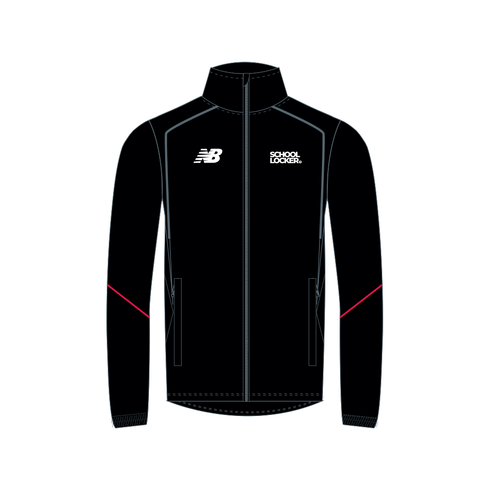 New Balance Staff Shell Jacket Male School Locker