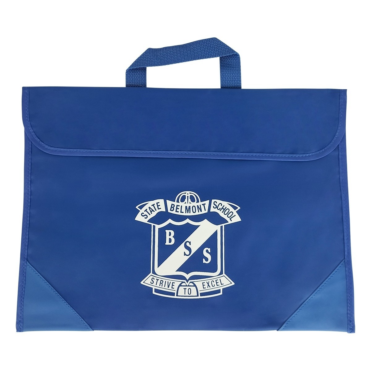 Library Bag Blue School Locker