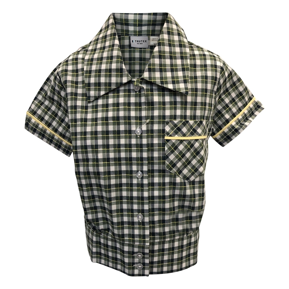 Blouse S/S Check - School Locker