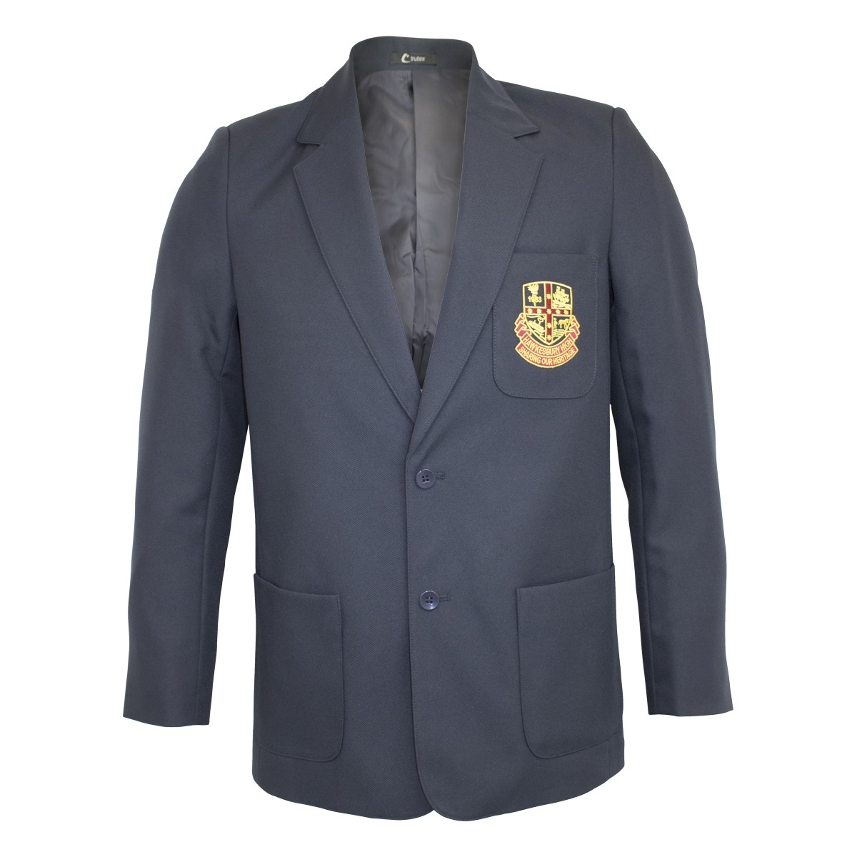 Navy blue discount school uniform jacket
