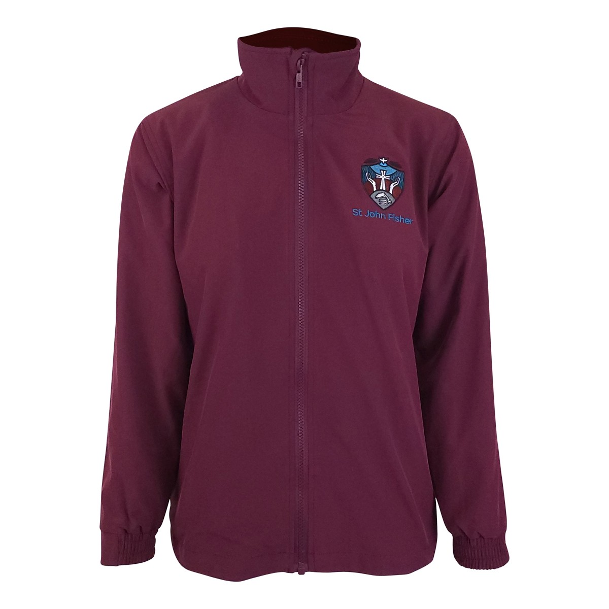 Track Jacket Maroon School Locker