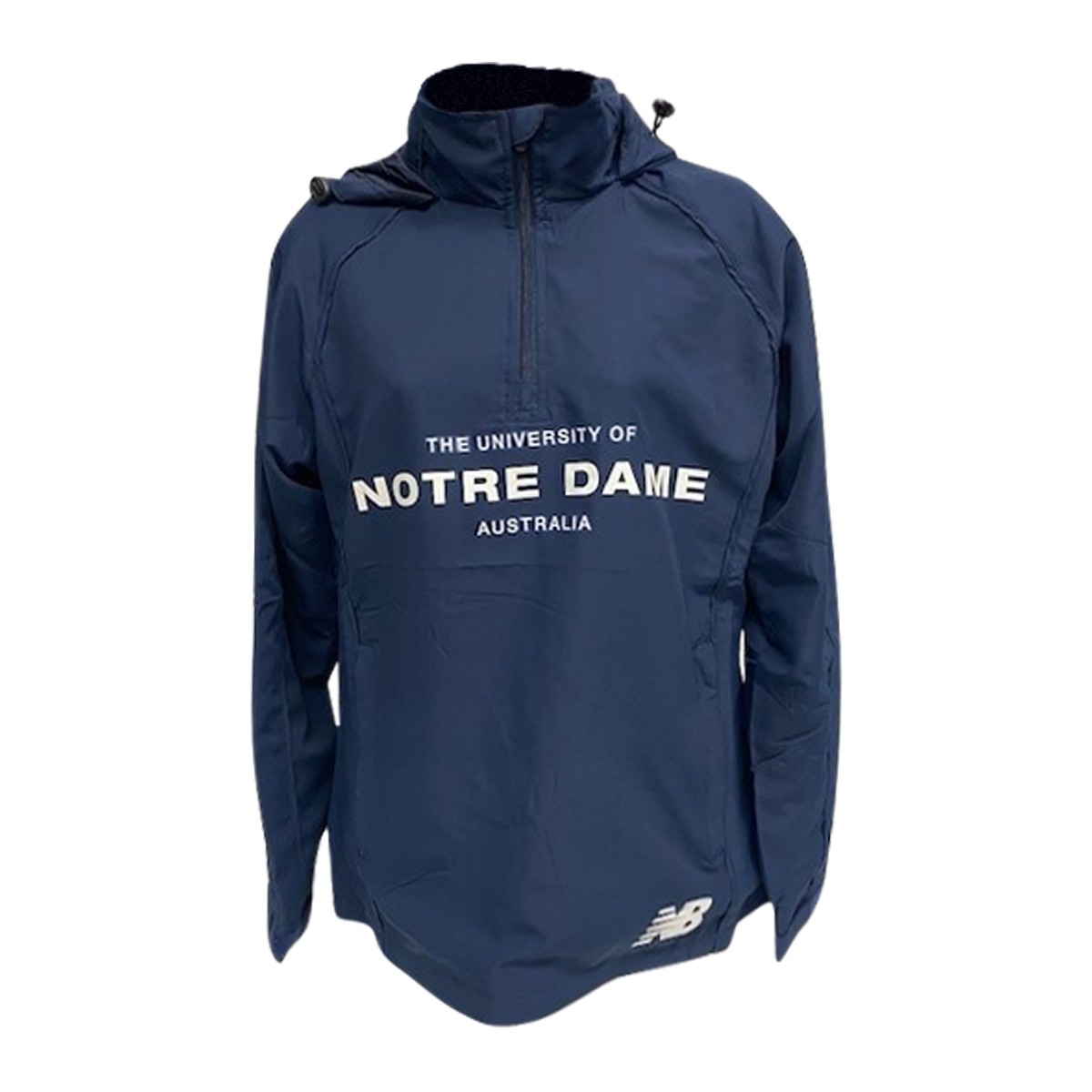 Ladies Lightweight Windbreaker Navy White School Locker