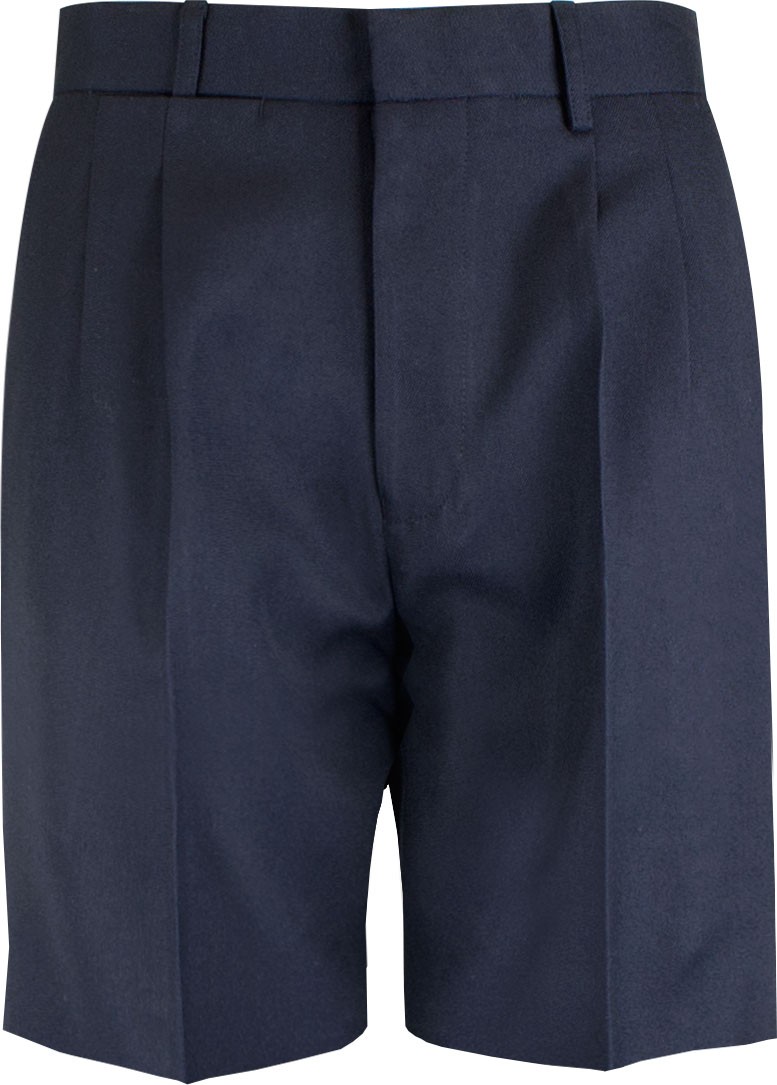 Navy blue shorts for school sale