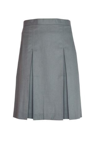 Grey formal skirt sale