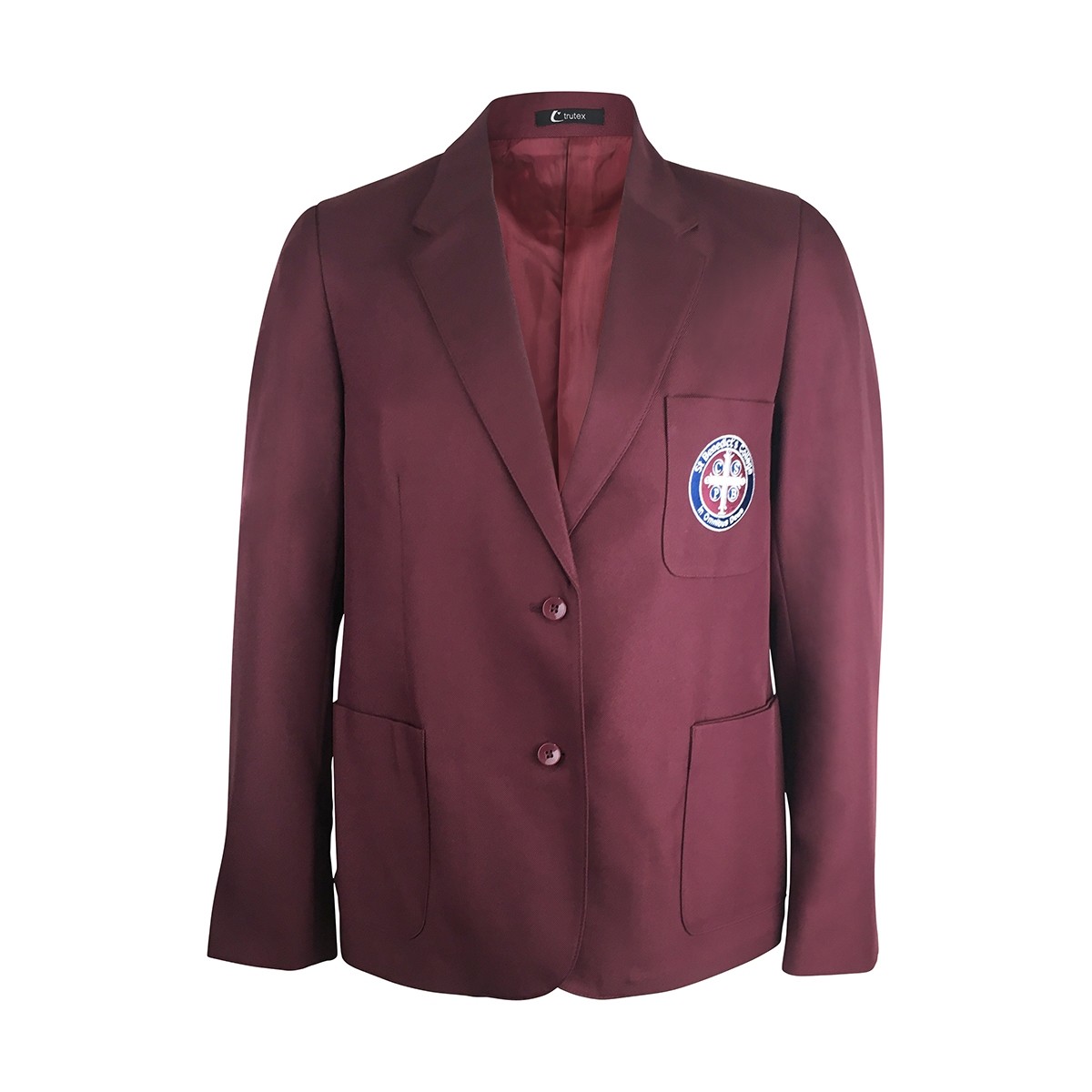 Boys maroon blazer clearance