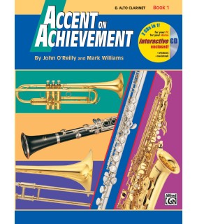 Alfred Accent On Achievement Bk 1 Eb Alto Clarinet