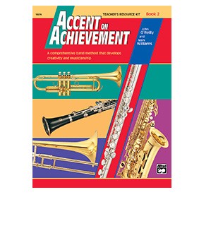 Alfred Accent On Achievement Bk 2 Teacher Resource Kit